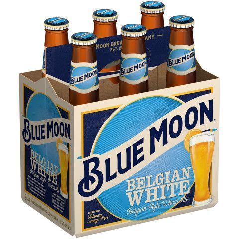Order Blue Moon Belgian White Ale 6 Pack 12oz Bottle food online from 7-Eleven store, Flagler Beach on bringmethat.com