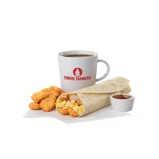 Order Hash Brown Scramble Burrito Meal food online from Chick-fil-A store, High Point on bringmethat.com
