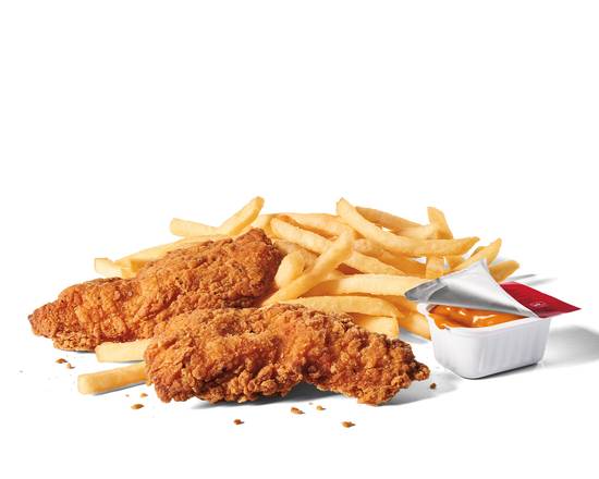 Order 2pc Spicy Chicken Strips Snack Box food online from Jack In The Box store, Twin Falls on bringmethat.com