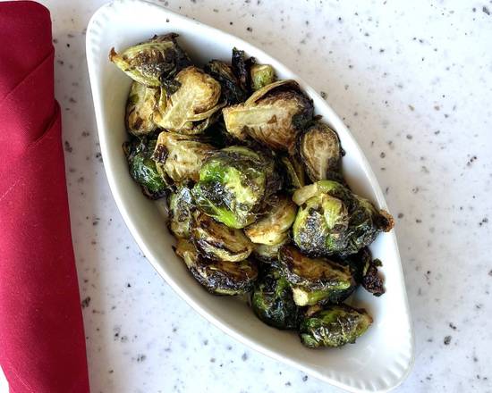 Order Side Roasted Brussels with Butter Bacon Dressing food online from The Fish Market store, San Mateo on bringmethat.com
