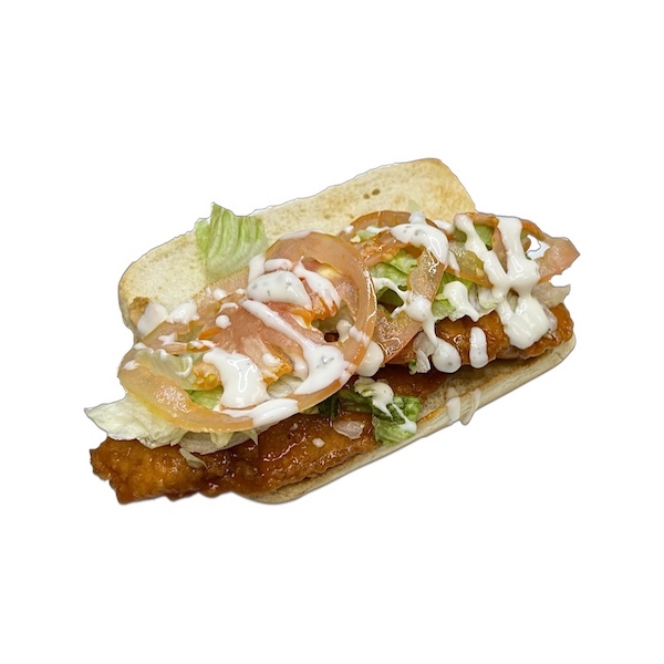 Order Buffalo Bite Sandwich food online from Crooked Feathers store, O'Fallon on bringmethat.com