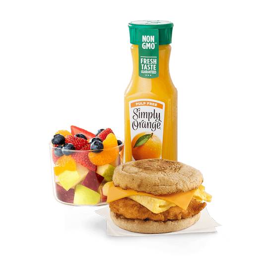 Order Chicken, Egg, & Cheese Muffin Meal food online from Chick-Fil-A store, Raleigh on bringmethat.com