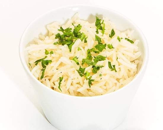 Order Side of Basmati Rice food online from Taziki's Mediterranean Cafe store, Raleigh on bringmethat.com