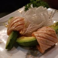 Order Seared Salmom App food online from Biwako Sushi store, Saline on bringmethat.com