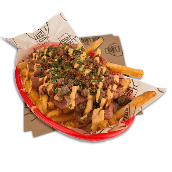 Order DUI Fries food online from Dirt Dog store, Downey on bringmethat.com