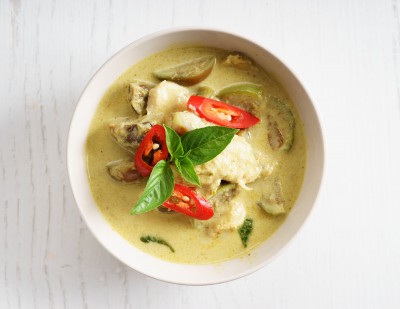 Order E03. Green Curry food online from Pho Vieng store, Fort Worth on bringmethat.com