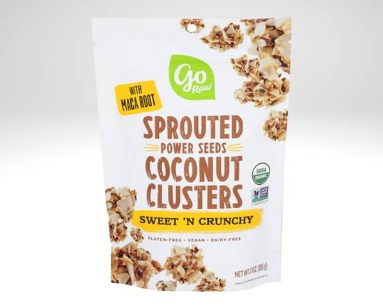 Order GoRaw Organic Sprouted Coconut Clusters (3oz) food online from Ritual Acai Bar store, Los Angeles on bringmethat.com