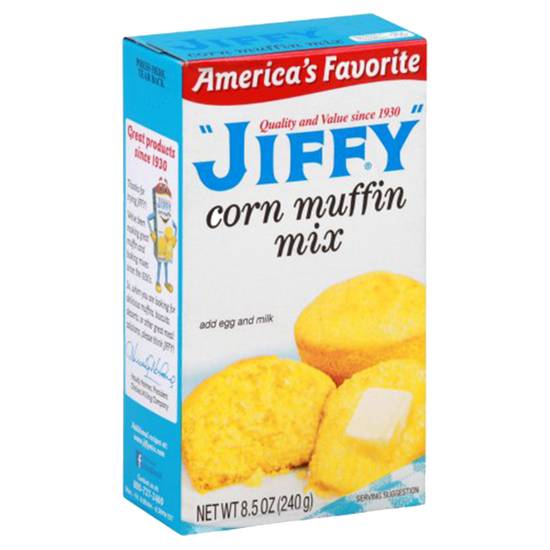 Order Jiffy Corn Muffin Mix 8.5oz food online from GoPuff store, Washington on bringmethat.com