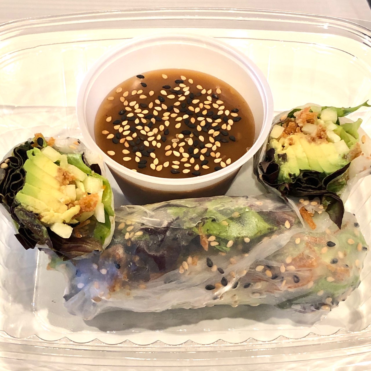 Order Avocado Sesame Summer Roll food online from The Poke Bar store, Loudonville on bringmethat.com