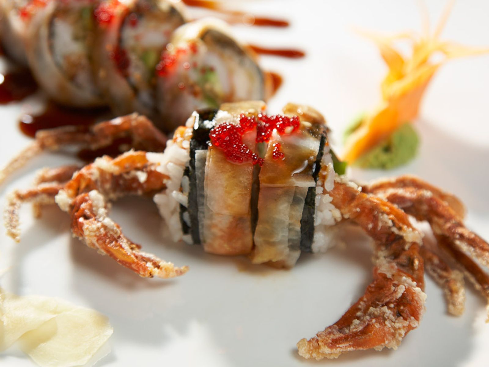Order Spider Roll food online from The Room Sushi Bar store, Los Angeles on bringmethat.com