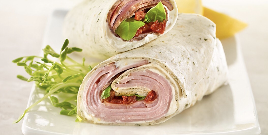 Order Ham and Cheese Wrap food online from Pizzaroni store, Albany on bringmethat.com