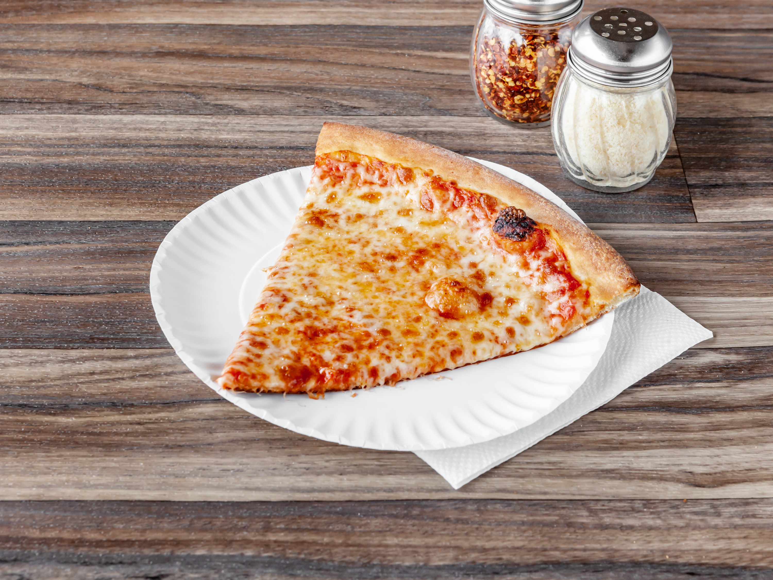 Order Slice of Cheese Pizza food online from Winners Ny Pizza store, Agoura Hills on bringmethat.com