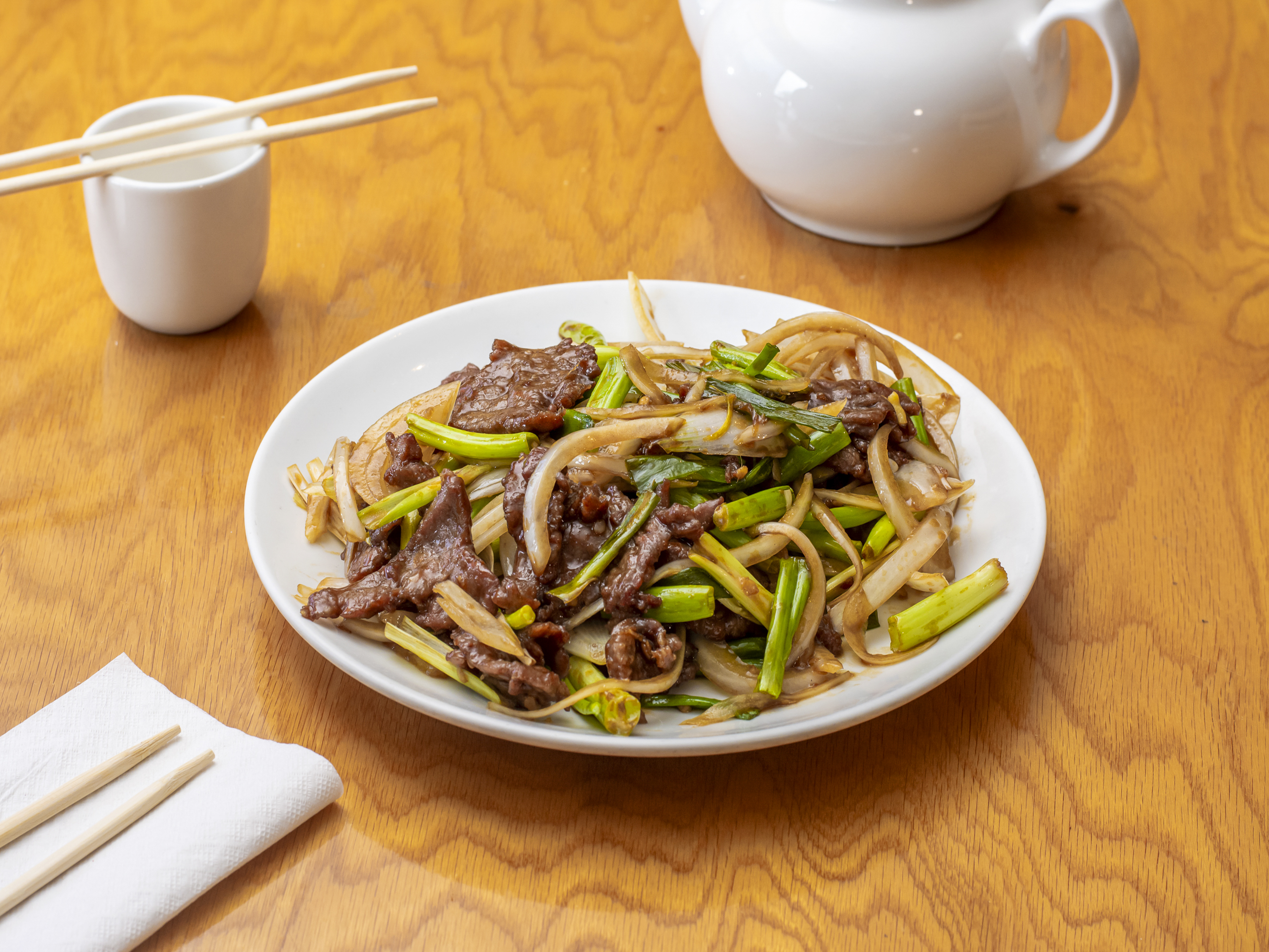 Order Mongolian Beef food online from Ministop Chinese Restaurant store, Kennesaw on bringmethat.com