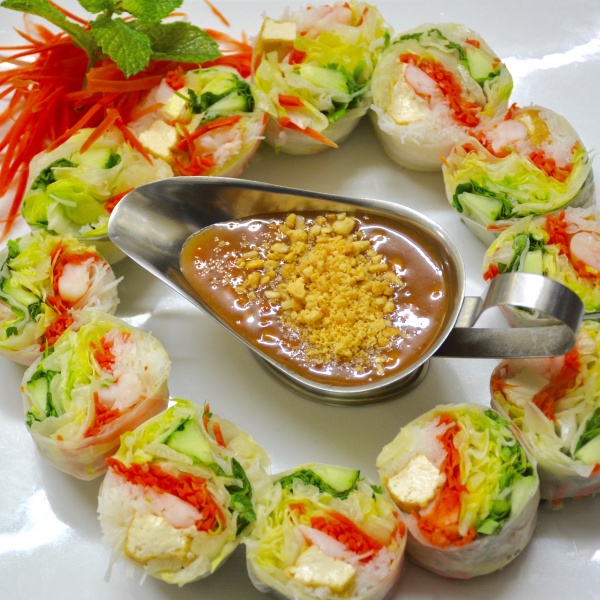 Order 5. Thai Spring Rolls food online from Thai Spirit store, Los Angeles on bringmethat.com