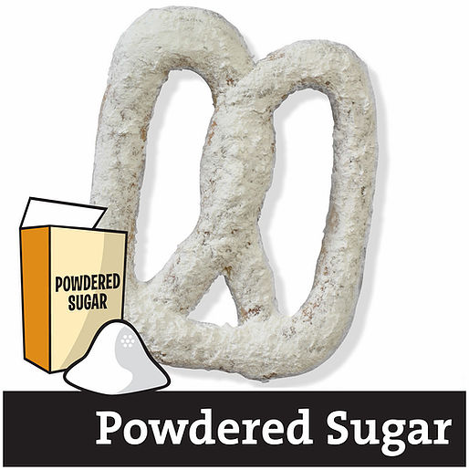 Order Powdered Sugar Pretzel food online from The Pretzel Twister store, Bel Air on bringmethat.com