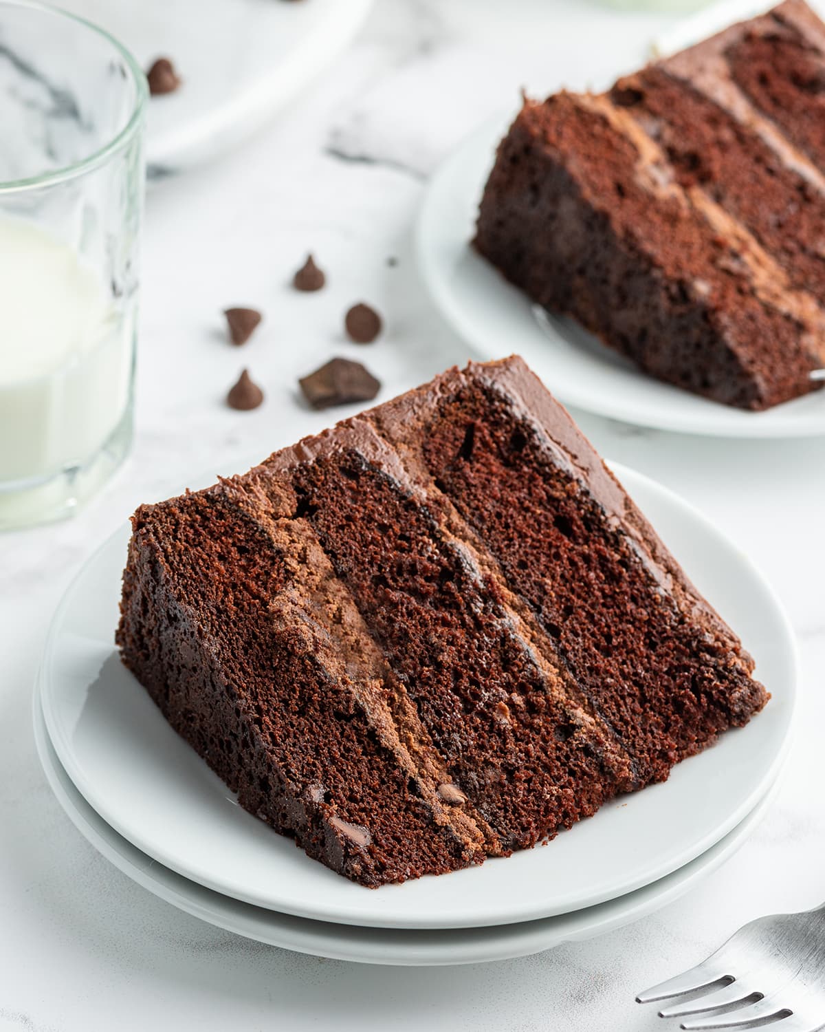 Order Triple Chocolate Layer Cake  food online from Jackson Hole store, Englewood on bringmethat.com