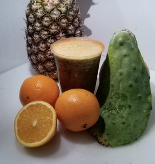 Order #23 Orange, cactus, pineapple and aloe food online from El Papayon store, Ontario on bringmethat.com