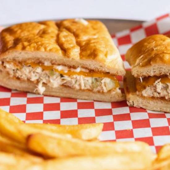 Order Big Tuna Sandwich food online from Hall Of Flame Burgers store, San Francisco on bringmethat.com