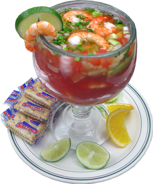 Order Shrimp Cocktail food online from Fiesta Cafe store, Mechanicsville on bringmethat.com