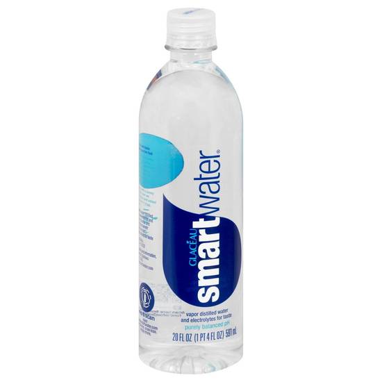 Order Smartwater · Vapor Distilled Water (20 fl oz) food online from Mesa Liquor store, Mesa on bringmethat.com