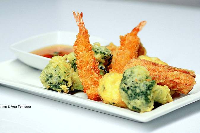 Order Shrimp & Vegetable Tempura food online from Ginger Exchange store, Watertown on bringmethat.com