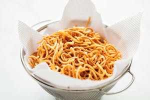 Order 脆麵 Crispy Noodles  food online from Lucky Wok Chinese Restaurant store, Lisle on bringmethat.com