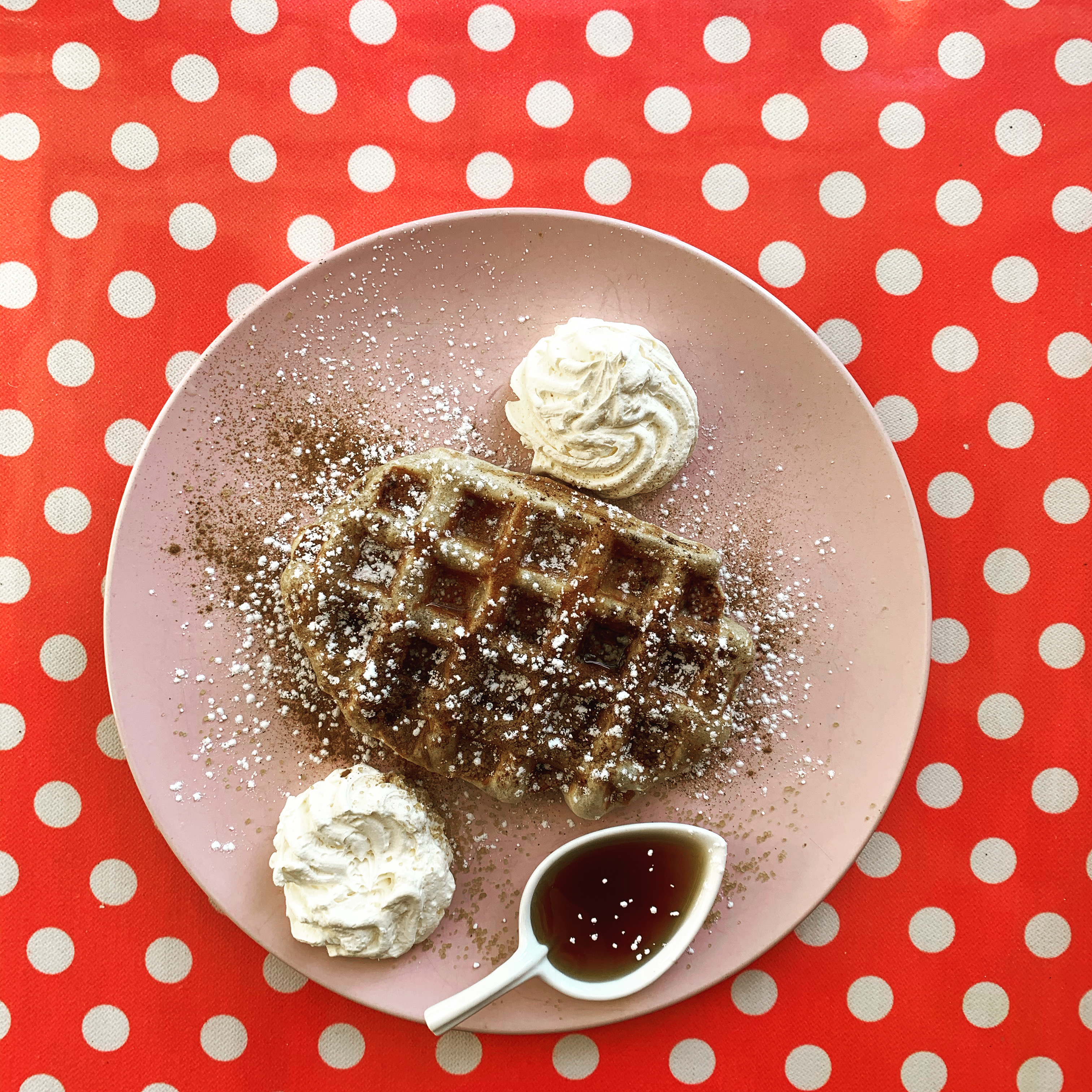 Order Cheap Date Waffle food online from Geppetto Cafe store, Pittsburgh on bringmethat.com
