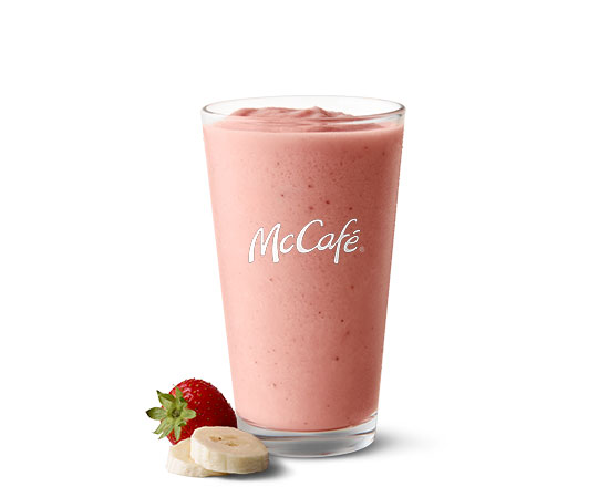 Order Strawberry Banana Smoothie food online from Mcdonald store, Houston on bringmethat.com