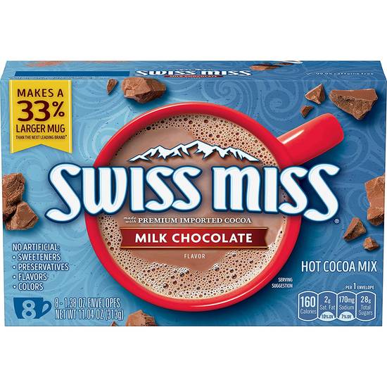 Order Swiss Miss Milk Chocolate Flavor Hot Cocoa Mix food online from Exxon Food Mart store, Port Huron on bringmethat.com