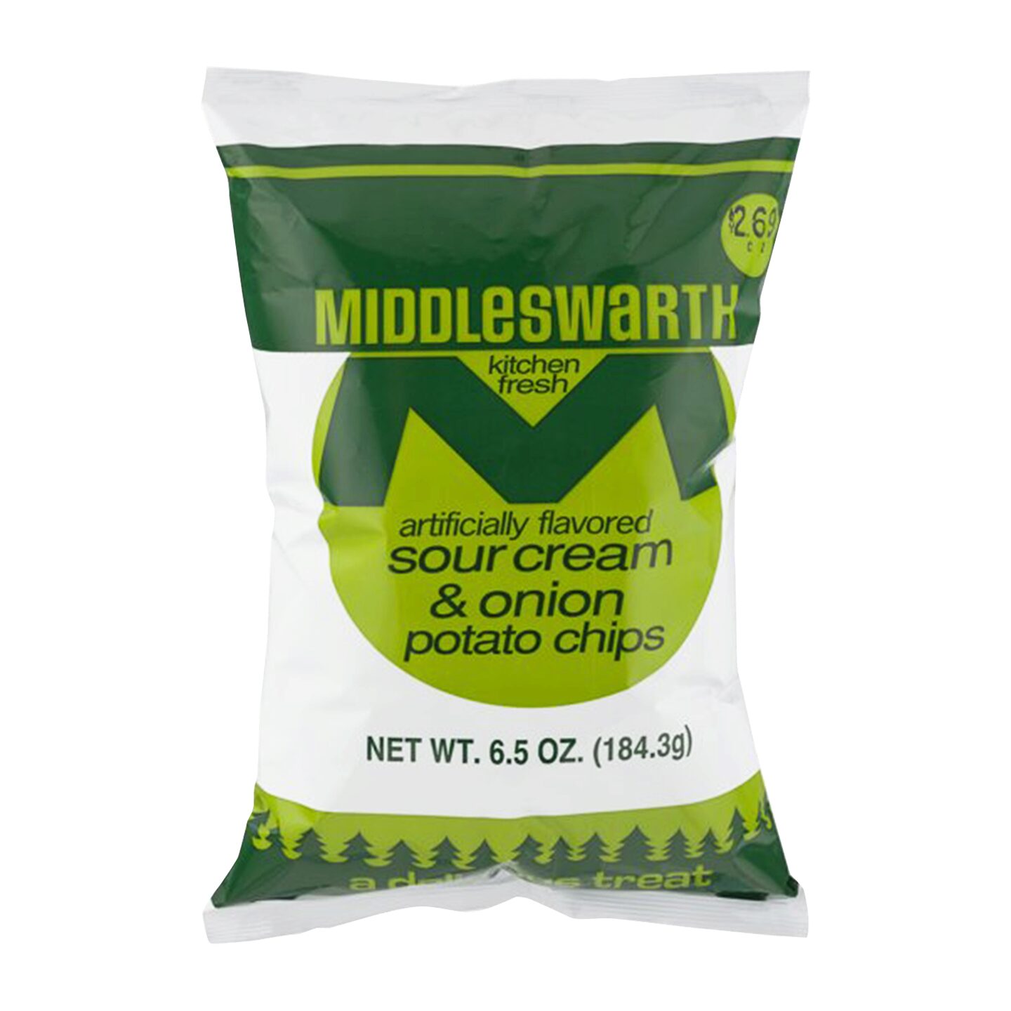 Order Middleswarth - Sour Cream & Onion Chips 2.375oz food online from Sheetz store, Harrisburg on bringmethat.com
