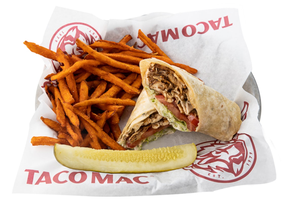Order GRILLED CHICKEN RANCH WRAP food online from Taco Mac store, Atlanta on bringmethat.com