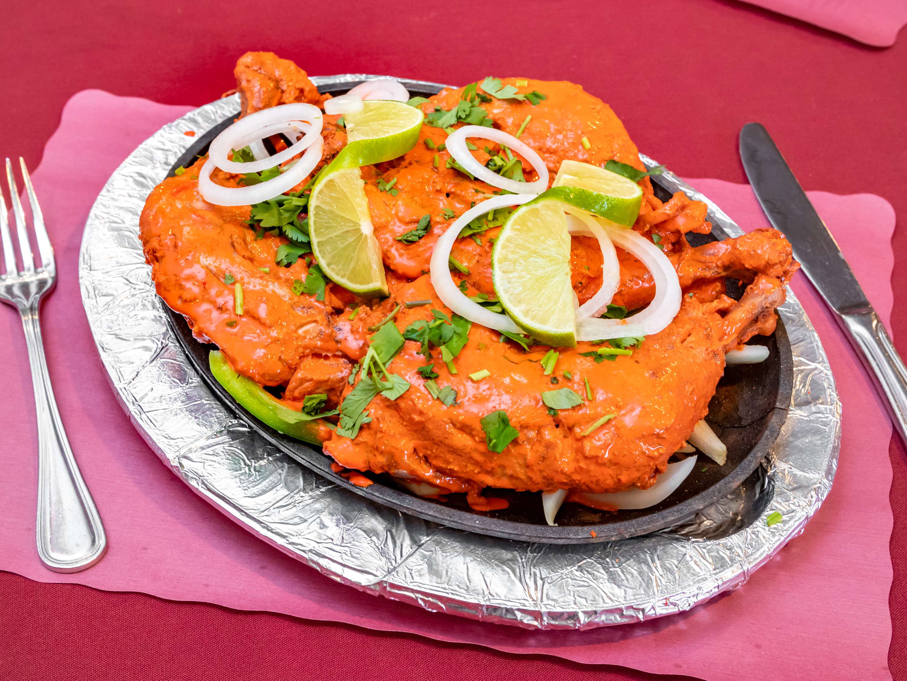 Order Chicken Tandoori food online from Caffe India store, Morristown on bringmethat.com