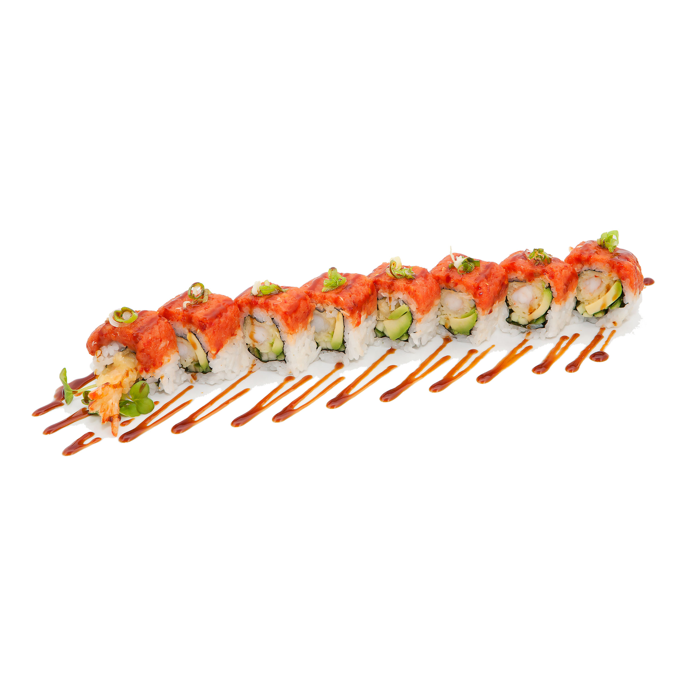 Order Fire Engine Roll food online from Sushi Kudasai store, Seattle on bringmethat.com
