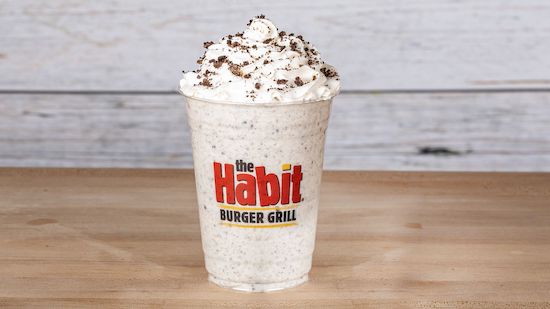 Order Cookies & Cream Shake food online from The Habit Burger Grill store, Santa Barbara on bringmethat.com