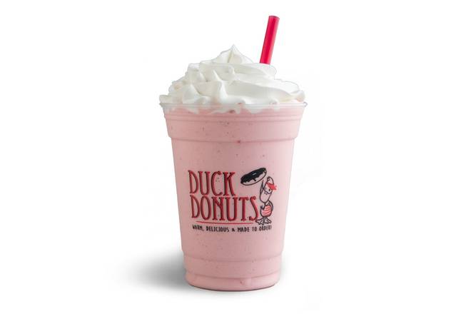 Order Strawberry Milkshake food online from Duck Donuts store, High Point on bringmethat.com