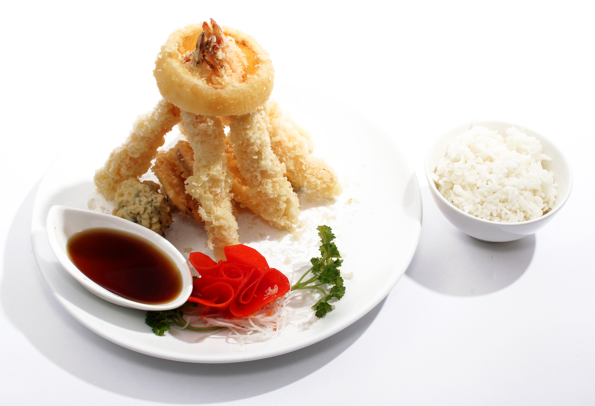 Order Tempura Shrimp food online from Fuji Grill III store, Orchard Park on bringmethat.com