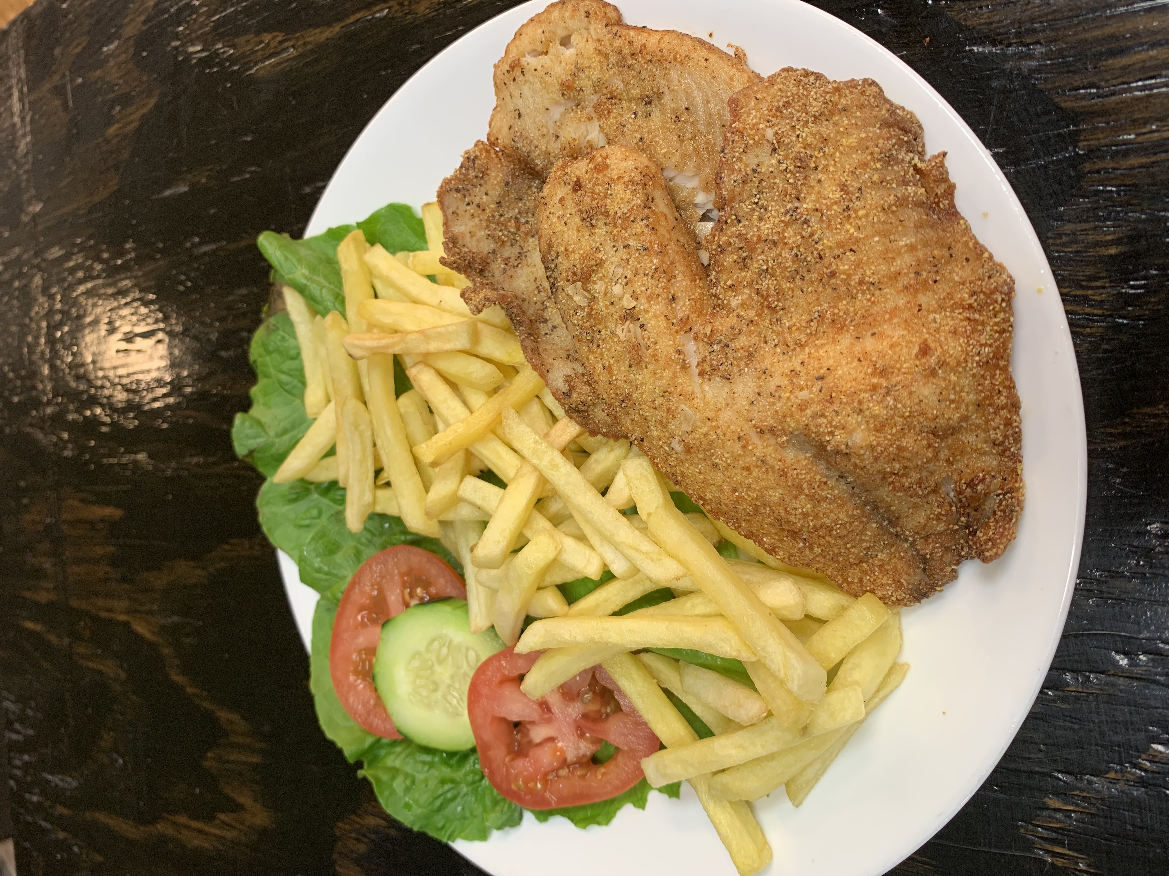 Order IV. Fish Fry food online from to Go Cafe store, Houston on bringmethat.com