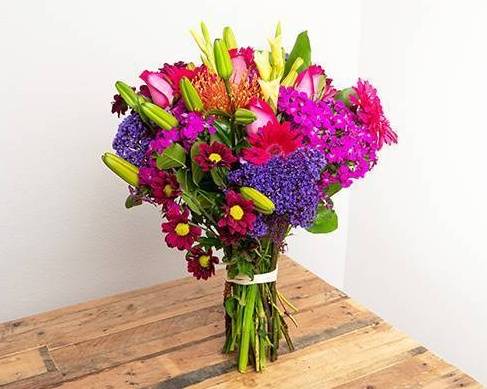 Order Designer's Choice Mother's Day Wrapped Bouquet food online from @flowers Brier Creek store, Raleigh on bringmethat.com