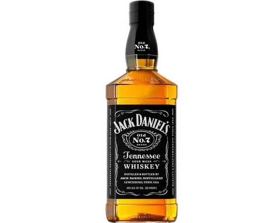 Order Jack Daniel's Black Label, 1.75L whiskey (40.0% ABV) food online from VALU DISCOUNT LIQUOR #1 store, Houston on bringmethat.com