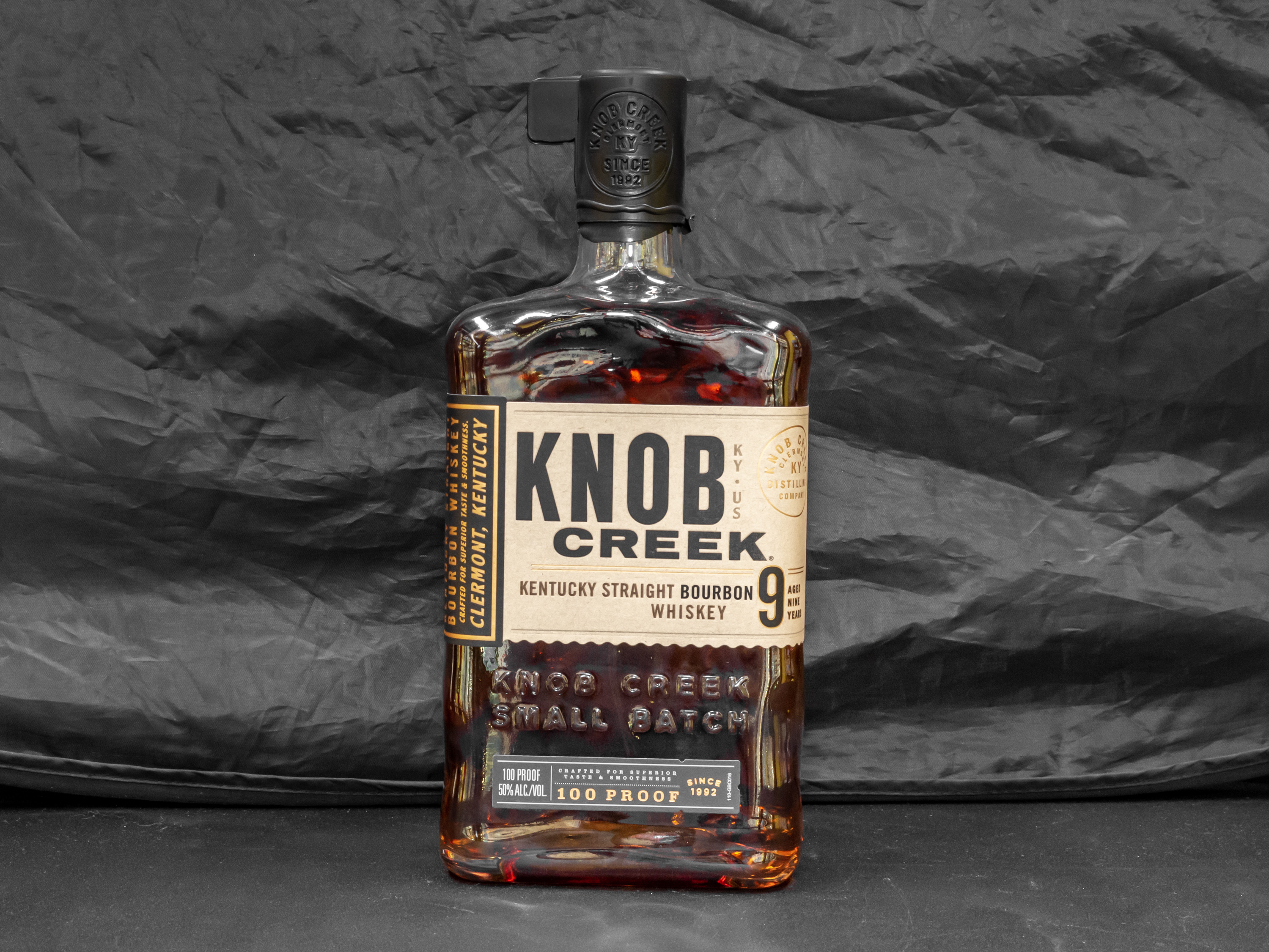 Order Knob creek single barrel reserve 9 years kentucky straight bourbon whiskey,750ml(60.0%Abv) food online from Gold Crown Liquors store, Chicago on bringmethat.com