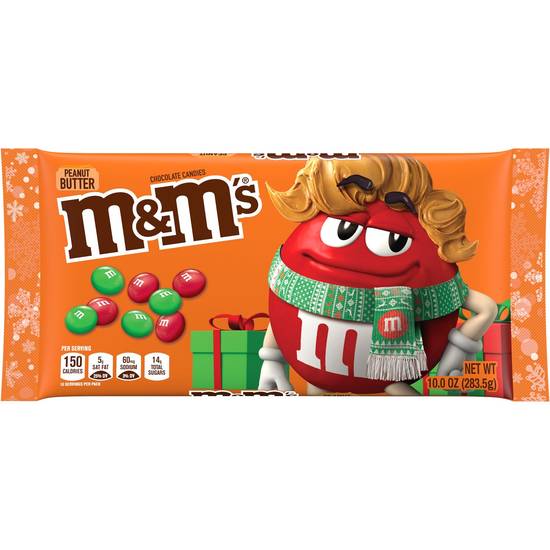 Order M&M'S Holiday Peanut Butter Milk Chocolate Candy Christmas Assortment, 10 oz Bag food online from CVS store, SOUDERTON on bringmethat.com