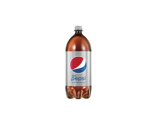 Order Diet Pepsi 2 Liter food online from Extra Mile 3056 store, Vallejo on bringmethat.com