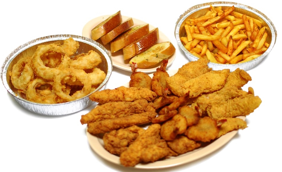 Order Fried Mix Party Tray food online from Fish Skillet Seafood store, Houston on bringmethat.com