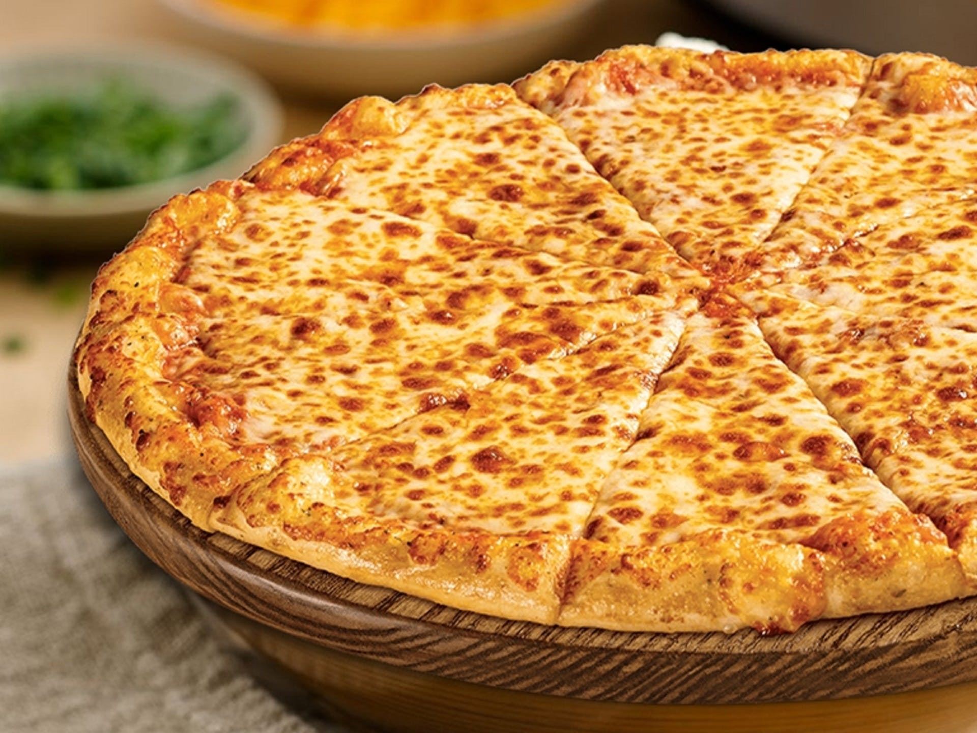 Order Traditional Pie - Medium 14" (8 Cuts) food online from Pizza bellino store, Pittsburgh on bringmethat.com