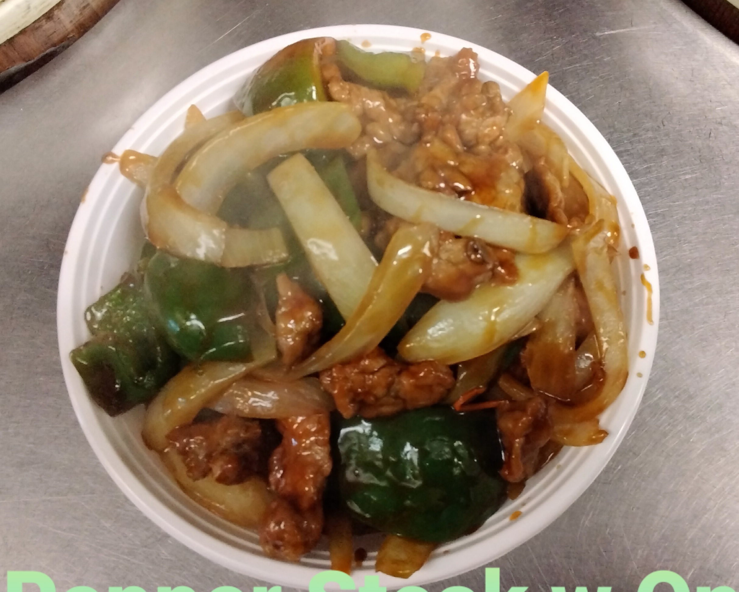 Order 71. Pepper Steak with Onion food online from China Garden store, Bloomfield on bringmethat.com