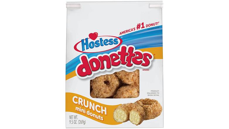 Order Hostess Donettes Mini Donuts - Crunch food online from Exxon Constant Friendship store, Abingdon on bringmethat.com