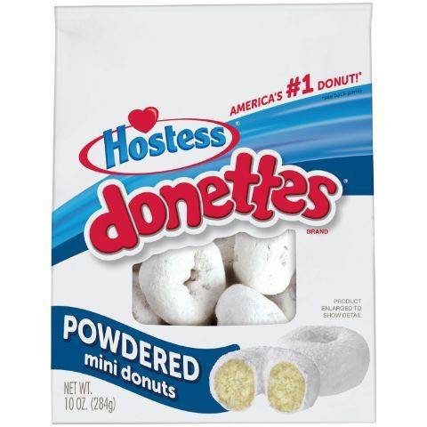 Order Hostess Donettes Powdered Bag 10.5oz food online from 7-Eleven store, La Grange on bringmethat.com