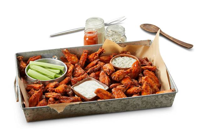 Order Traditional Wings food online from Famous Dave's store, La Crosse on bringmethat.com