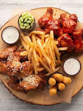 Order The Wings Pack food online from Dfw Wings store, Dallas on bringmethat.com