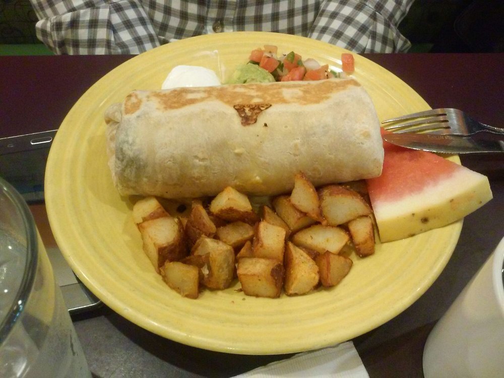 Order Egg Burrito Breakfast food online from Pat's Cafe store, San Francisco on bringmethat.com